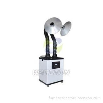 Low Noise Welding Fume Smoke Absorber and Filtration System